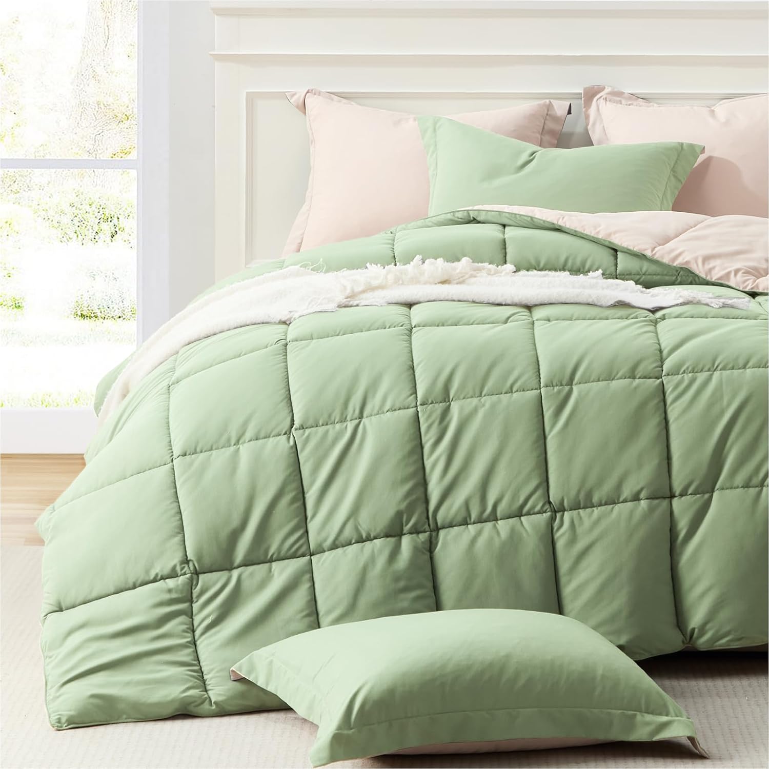Thumbnail 6 de Homelike Moment Queen Comforter Set 3-Piece