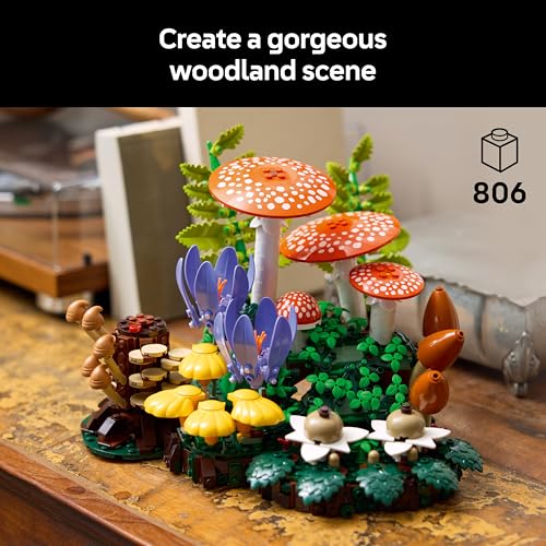 Thumbnail 1 de LEGO Botanicals Woodland Mushrooms (11505) – Adult DIY Decor