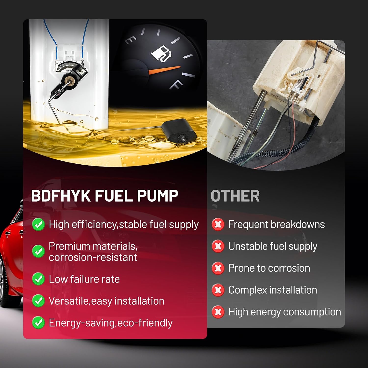 Thumbnail 3 de BDFHYK Electric Fuel Pump Module Assembly for Ford F-150 (2011-2014 3.5L V6) – OE-Replacement, Brand-New