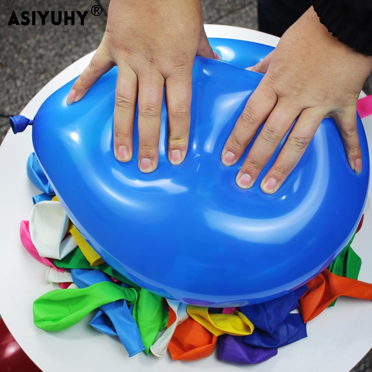 Thumbnail 3 de ASIYUHY Rainbow Party Balloons 100 Pack 12-inch balloons 🎈