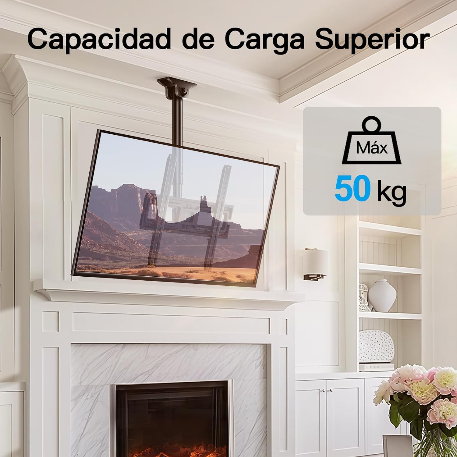 Thumbnail 2 de PERLESMITH PSCM2 65-inch ceiling TV mount