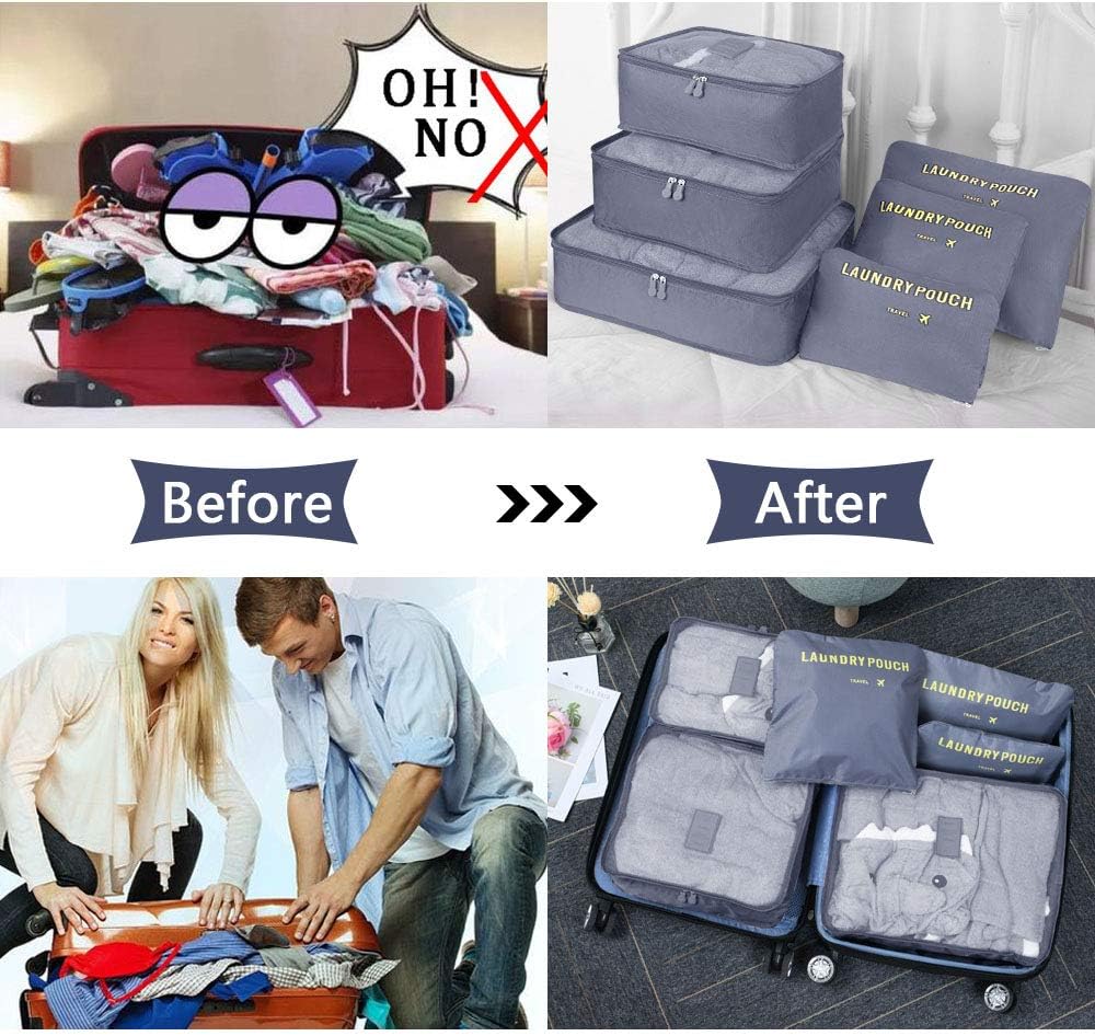 Thumbnail 4 de Vicloon Set Organizer per Valigie 8 in 1