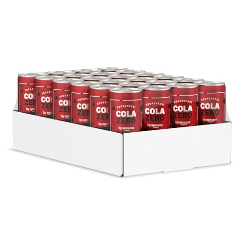 Detalle de By Amazon Cola Zero – 24 x 330 ml kalorienarmes Cola-Erfrischungsgetränk