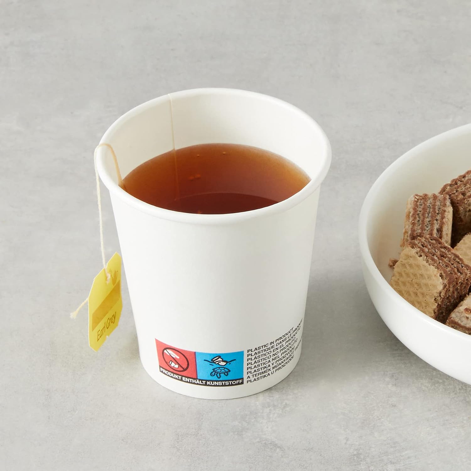 Thumbnail 4 de Amazon Basics Hot Drinks Paper Cups 207 ml