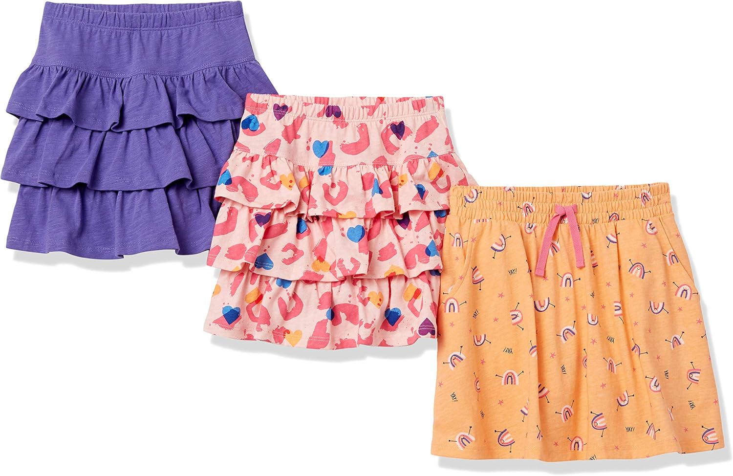 Thumbnail 3 de Amazon Essentials Knitted Ruffle Scooter Skirts multipack