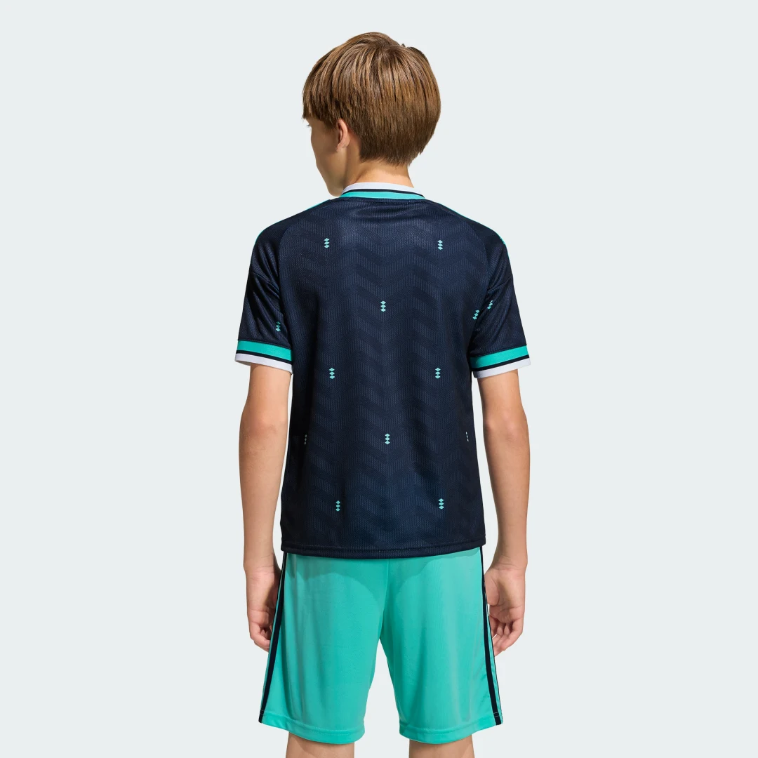 Detalle de Camiseta segunda equipación Alemania 26 de Adidas – Azul