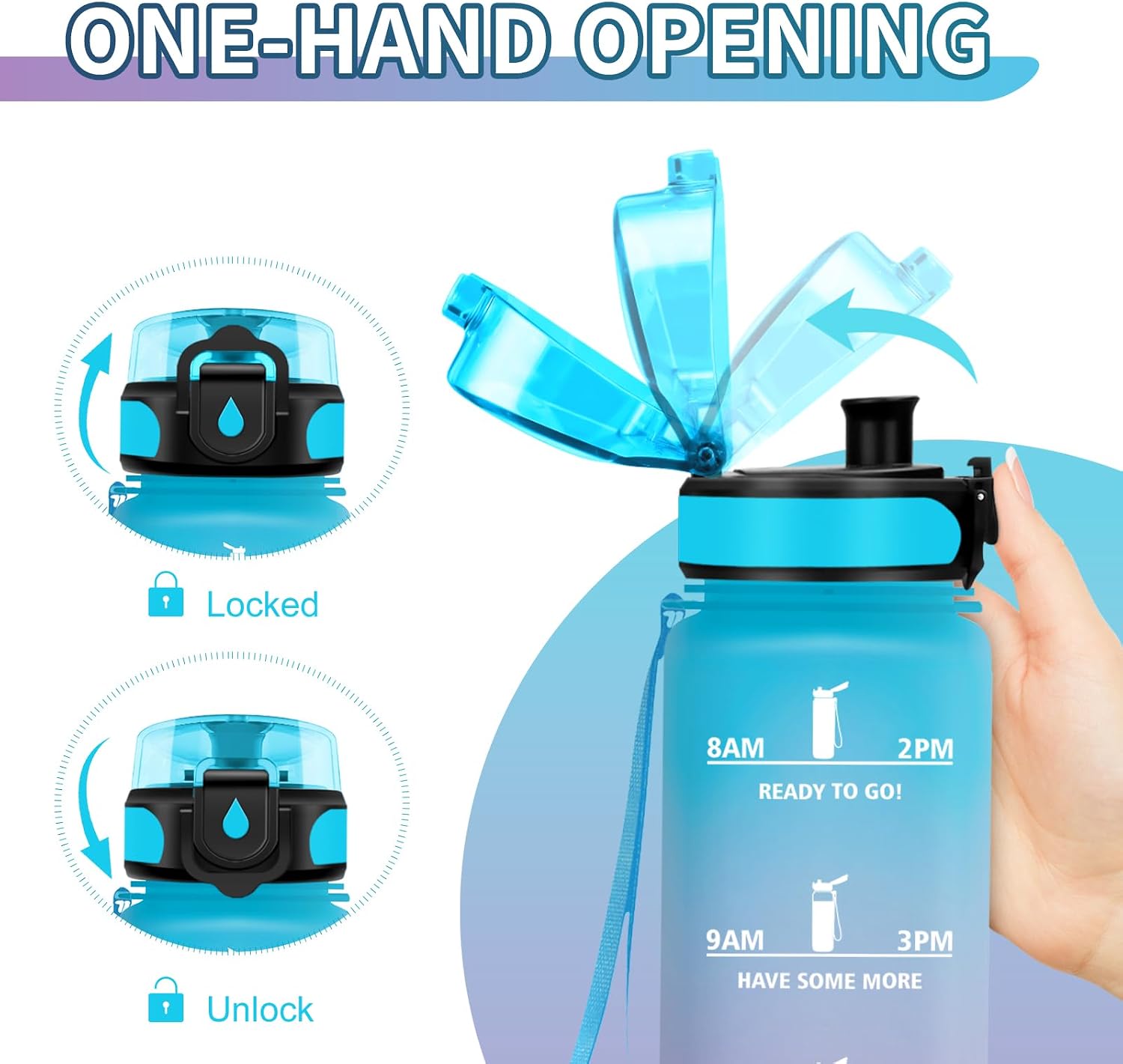Detalle 2 de KollyKolla Borraccia 500ml anti perdite