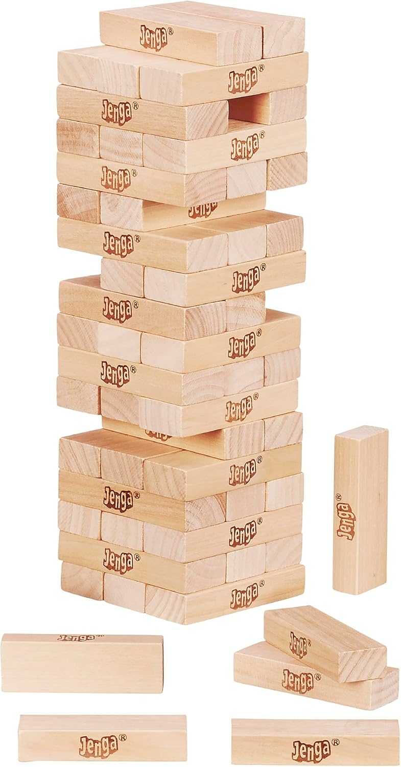 Detalle de Hasbro Gaming Official Jenga Game with Digital Die