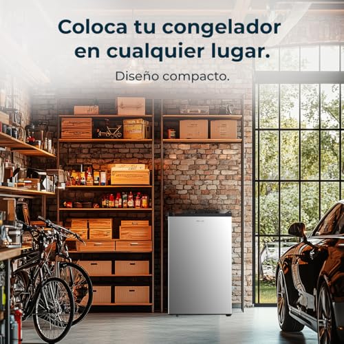 Thumbnail 3 de Cecotec Congelador Vertical Sobremesa 87L Bolero CoolMarket TF 87 Inox – diseño compacto y bajo consumo