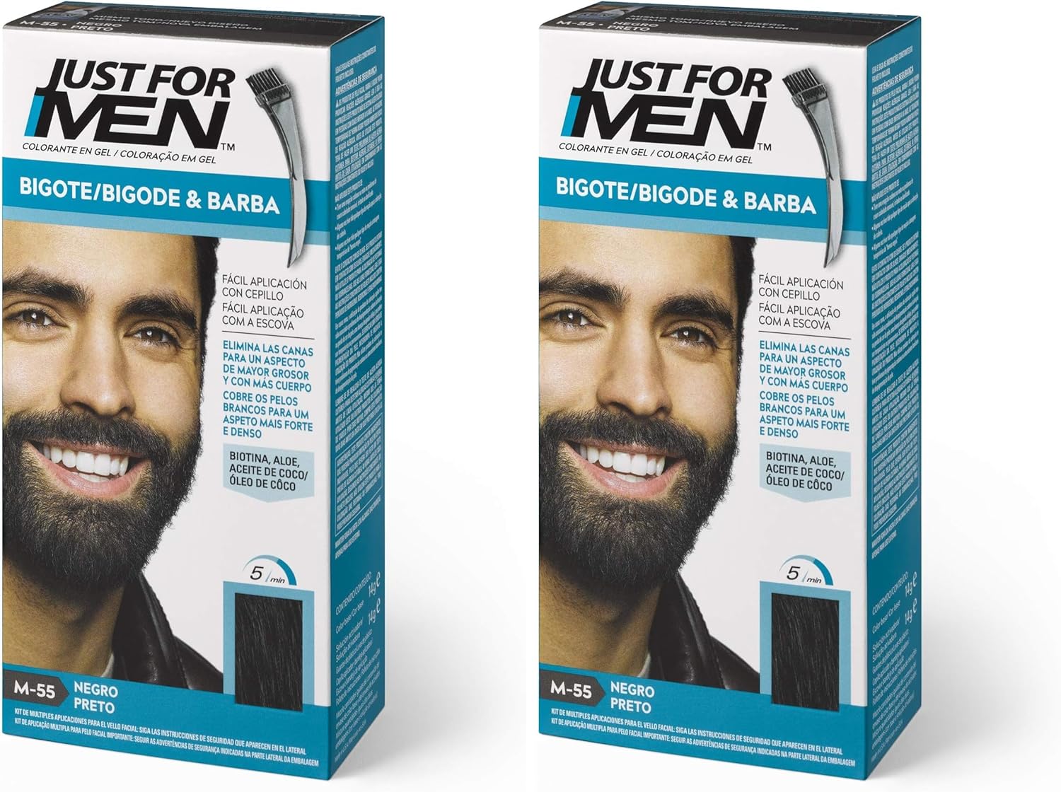 Thumbnail 6 de Just For Men Tinte gel barba 5 min