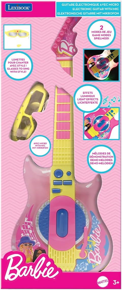 Thumbnail 4 de Lexibook Barbie Electronic Guitar K260BB