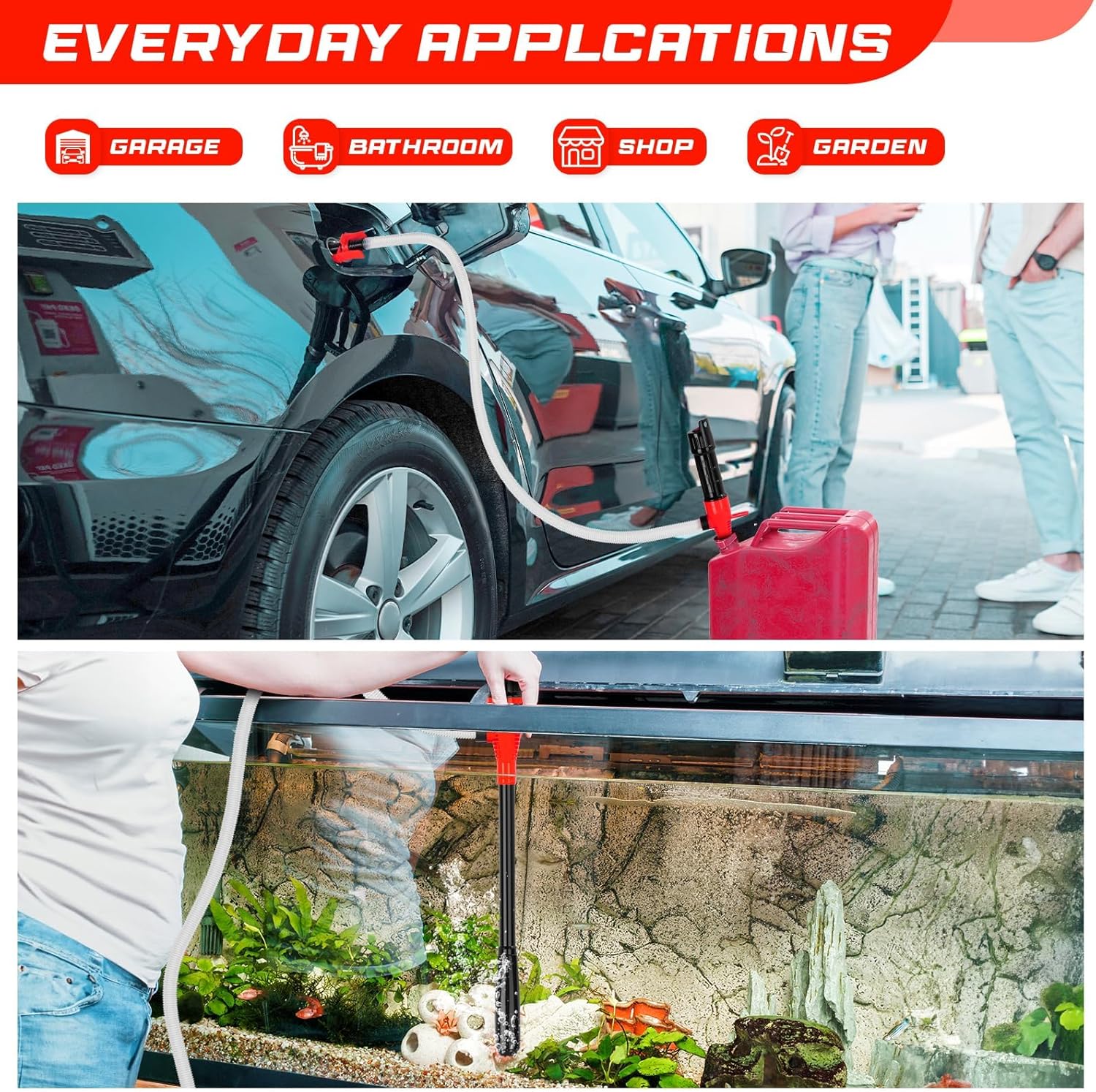 Thumbnail 2 de 3.2 GPM Portable Fuel Transfer Pump