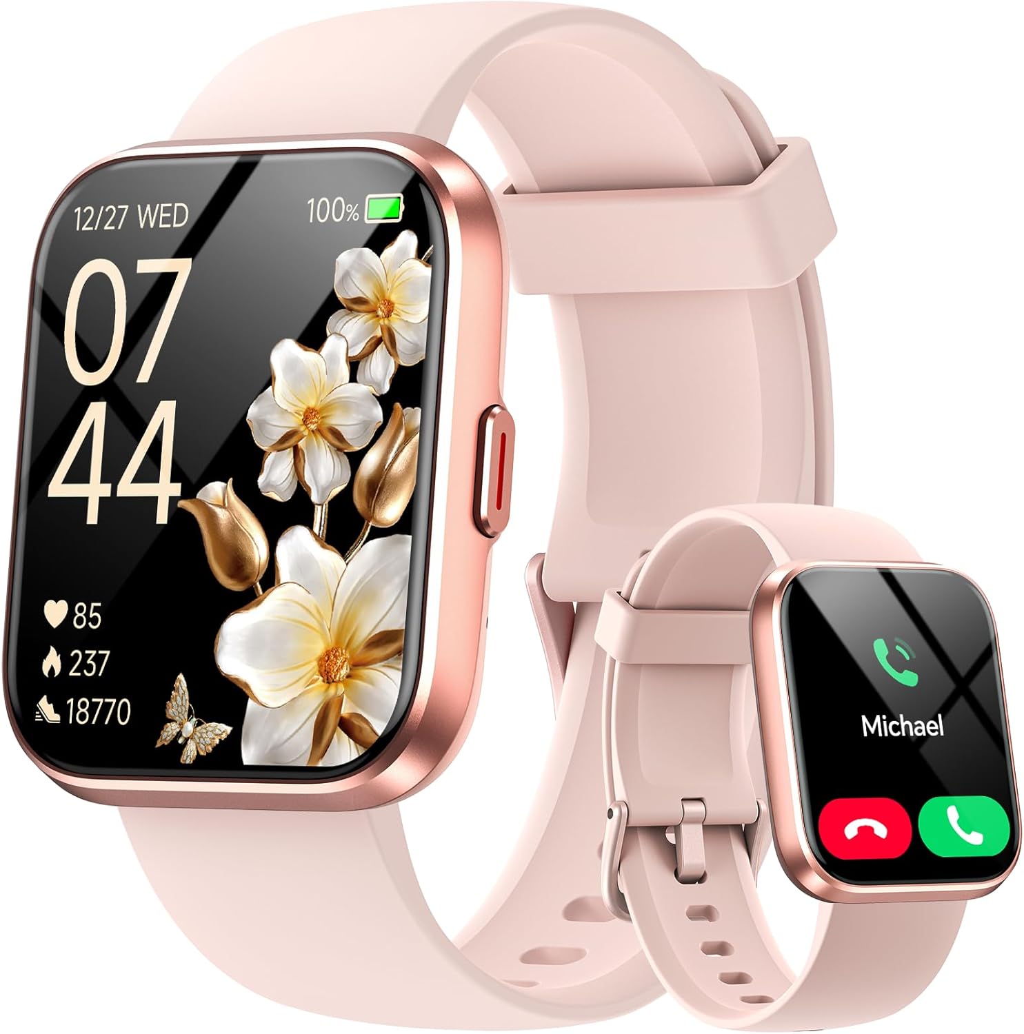 Detalle de Aeac Smart Watch for Women with 1.85" HD Display and Alexa Voice Assistant