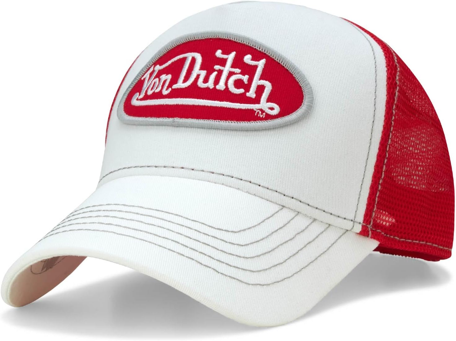 Thumbnail 3 de Von Dutch Trucker Hat Adjustable Curved Bill