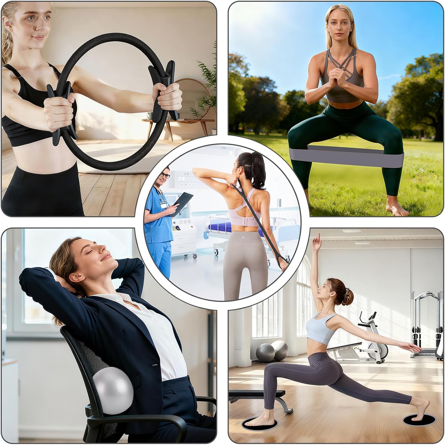 Thumbnail 6 de Hoedia Pilates kit, 17-piece set
