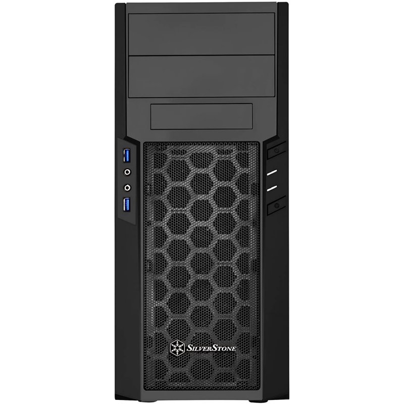 Detalle 2 de SilverStone PS13 Torre ATX Negra: tamaño reducido, aprovechar al máximo el espacio