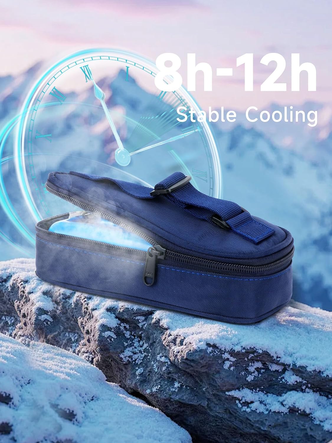 Thumbnail 2 de YOUSHARES Insulin Vials Cooler Travel Case
