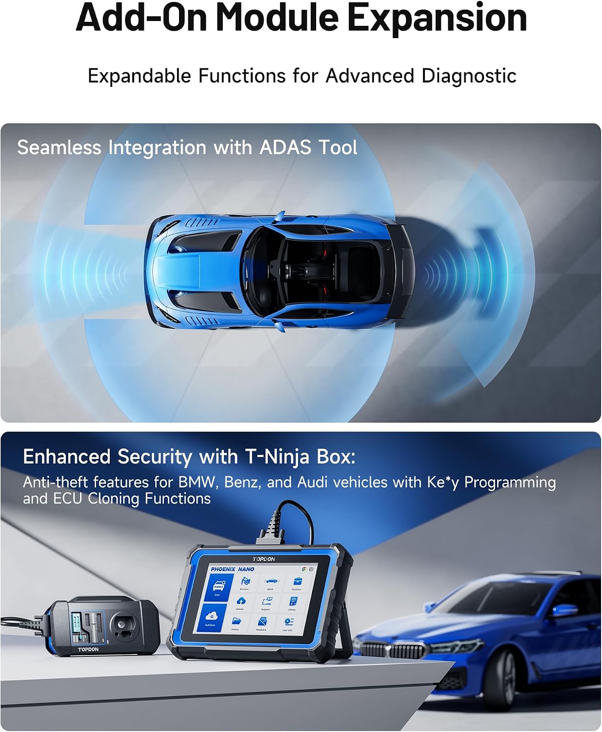 Thumbnail 5 de TOPDON Phoenix Nano 2025 ECU Coding Tool: Full System Diagnostic, 32+ Reset Services