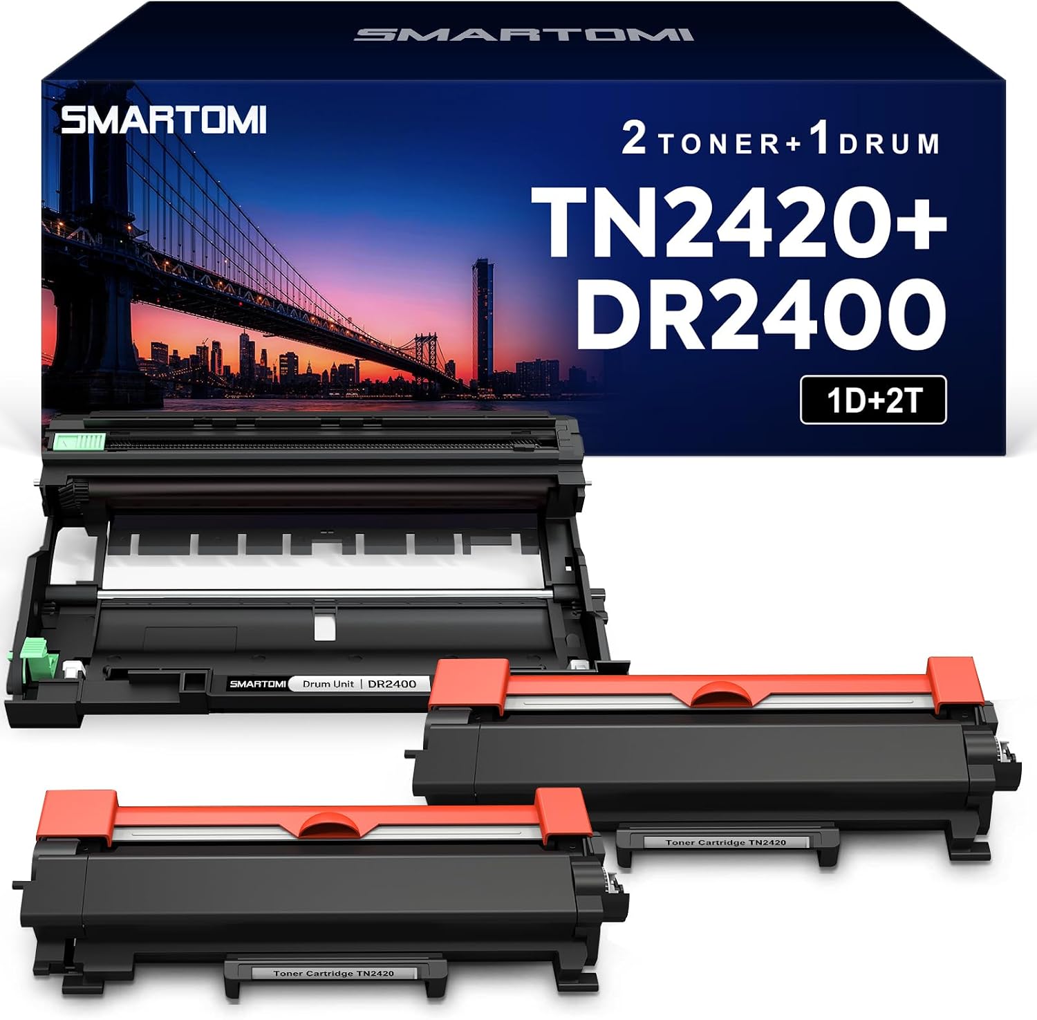 Detalle de SMARTOMI DR2400 Toner and Drum Unit 12,000