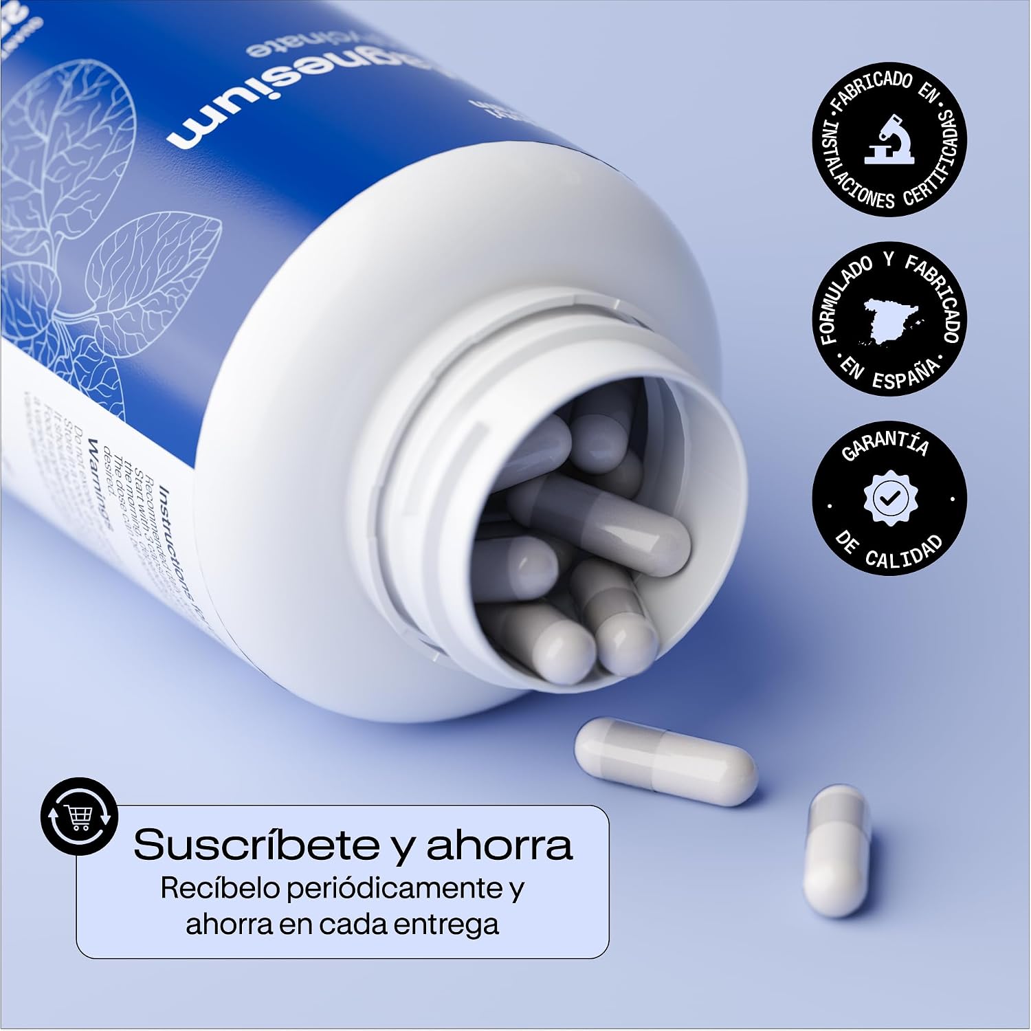 Thumbnail 5 de NUTRIBRAIN Magnesio Bisglicinato 250 cápsulas
