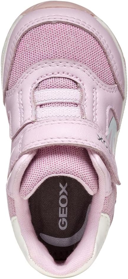 Detalle de Geox B Rishon Girl A BasketBébé Fille – Chaussures bébé filles respirantes et faciles à enfiler