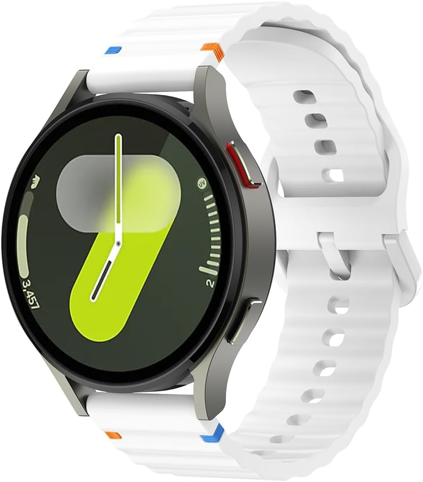 Detalle de BYISYUE 22mm silicone watch strap for Ticwatch