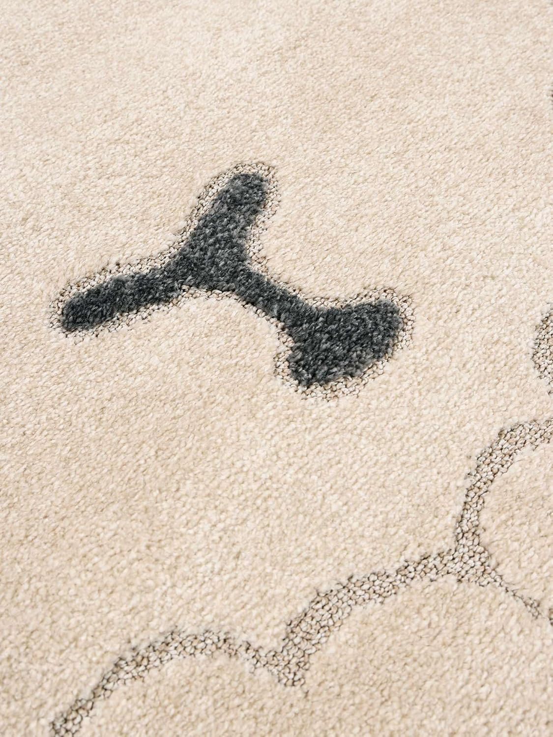 Thumbnail 6 de RugVista Lollo Lamm kids’ rug, 140 x 200 cm, greige/beige, medium pile