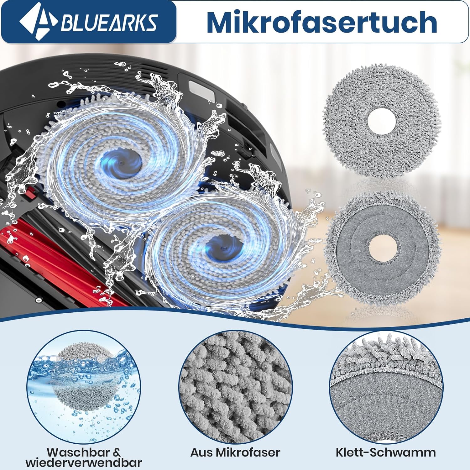 Thumbnail 5 de Bluearks Zubehörset Roborock Qrevo 26‑teilig 🧹