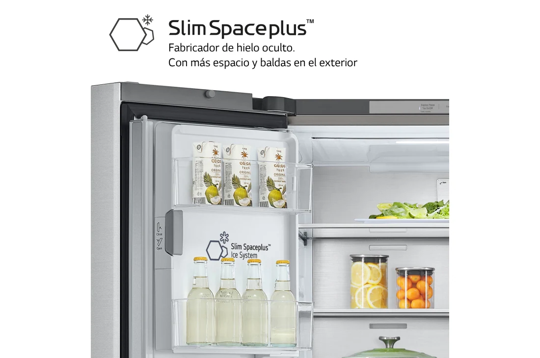 Detalle 2 de GMJ960MBJE Outleet frigorífico American Combi Door-in-Door 634 L