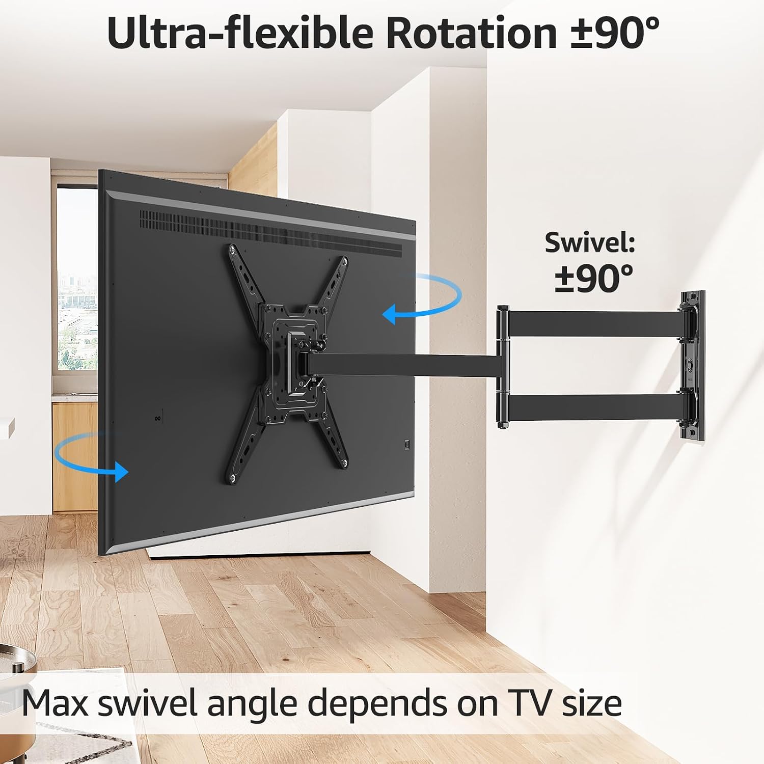 Detalle 2 de MOUNTUP Long Arm TV Wall Mount 31.3-Inch Extension