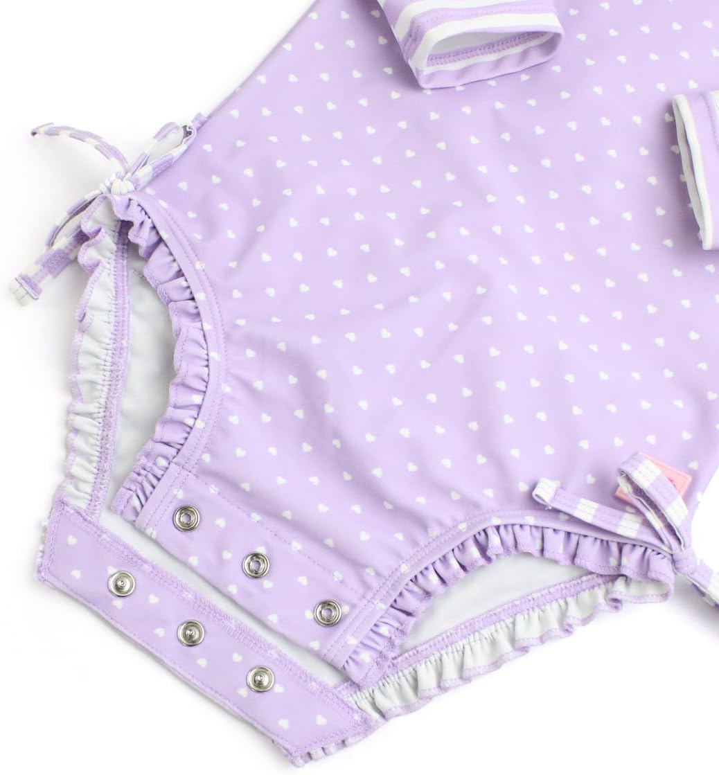 Thumbnail 5 de RuffleButts UPF 50+ Long Sleeve Swimsuit