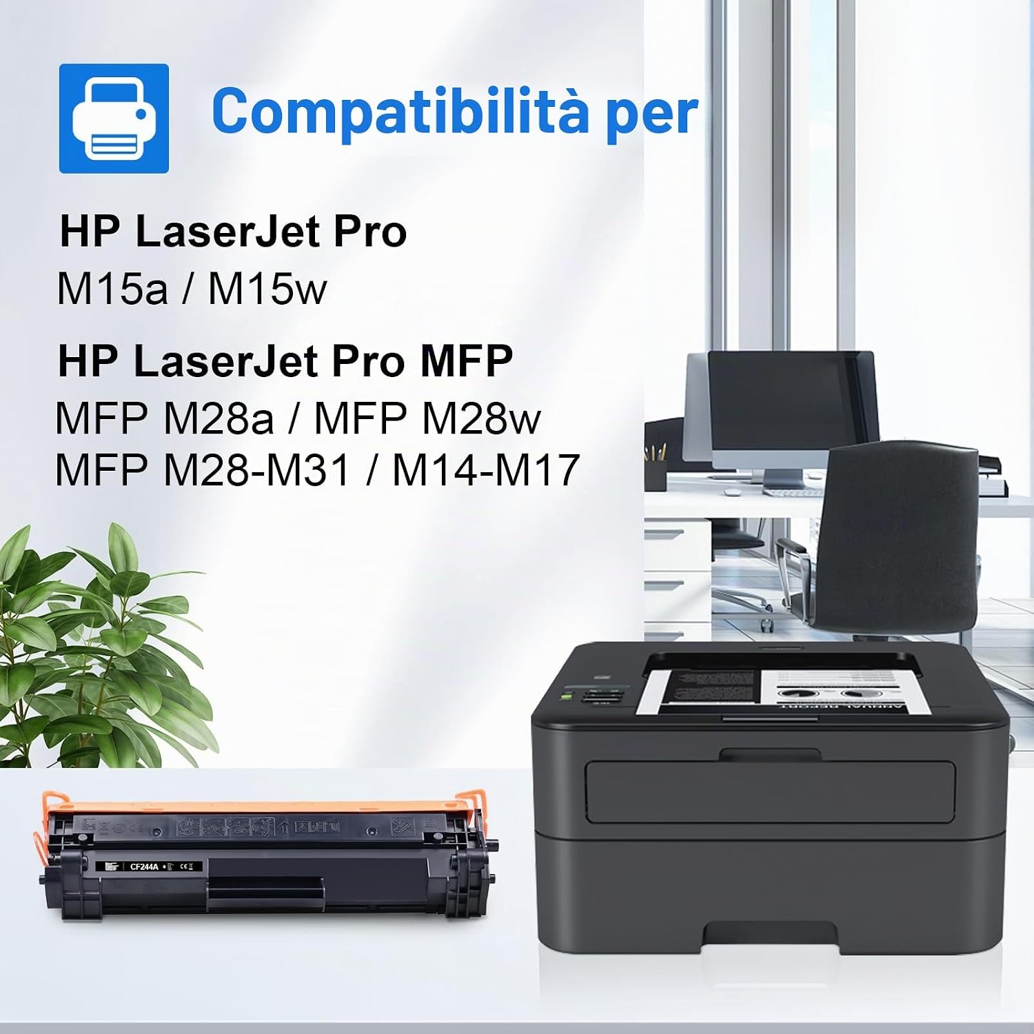 Detalle 2 de MYCARTRIDGE 44A Toner compatibile 1.000 pagine