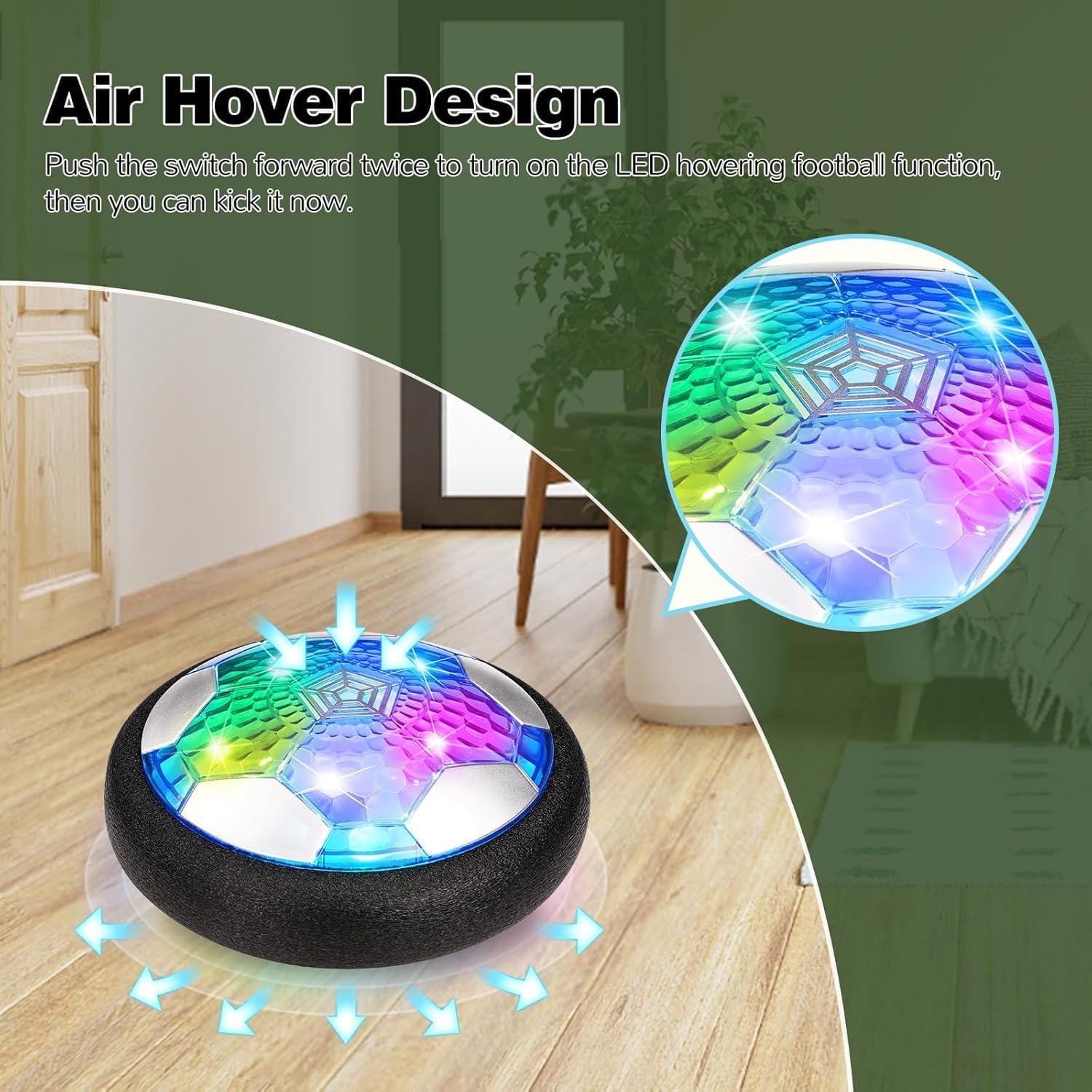 Detalle 2 de Muslecid Air Power Fußball LED Ball