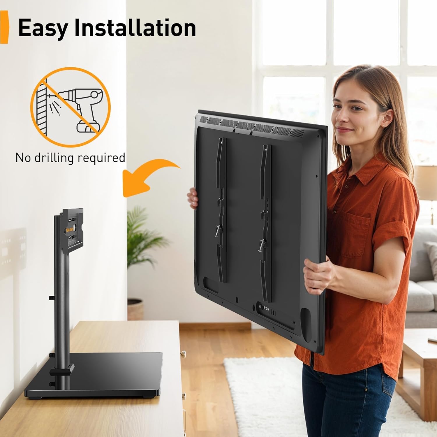 Thumbnail 6 de Support TV sur pied universal 32–60