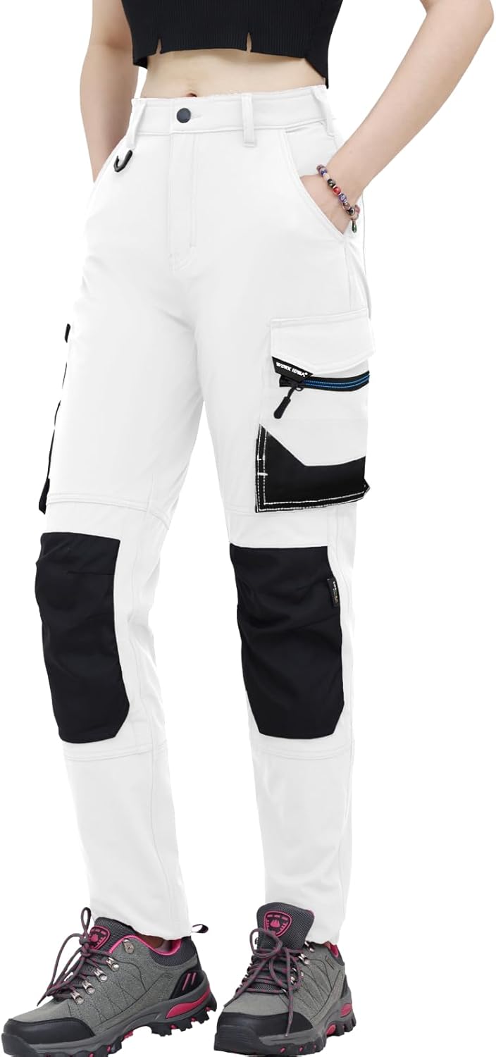 Thumbnail 5 de WORK IDEA Damen Slim-Fit Stretch Arbeitshose: Strapazierfähig, flexibel und stilvoll