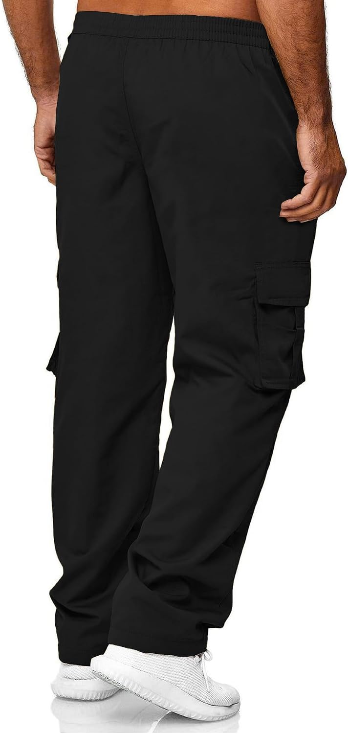 Thumbnail 1 de HOTake Men's Casual Cargo Sweatpants Joggers