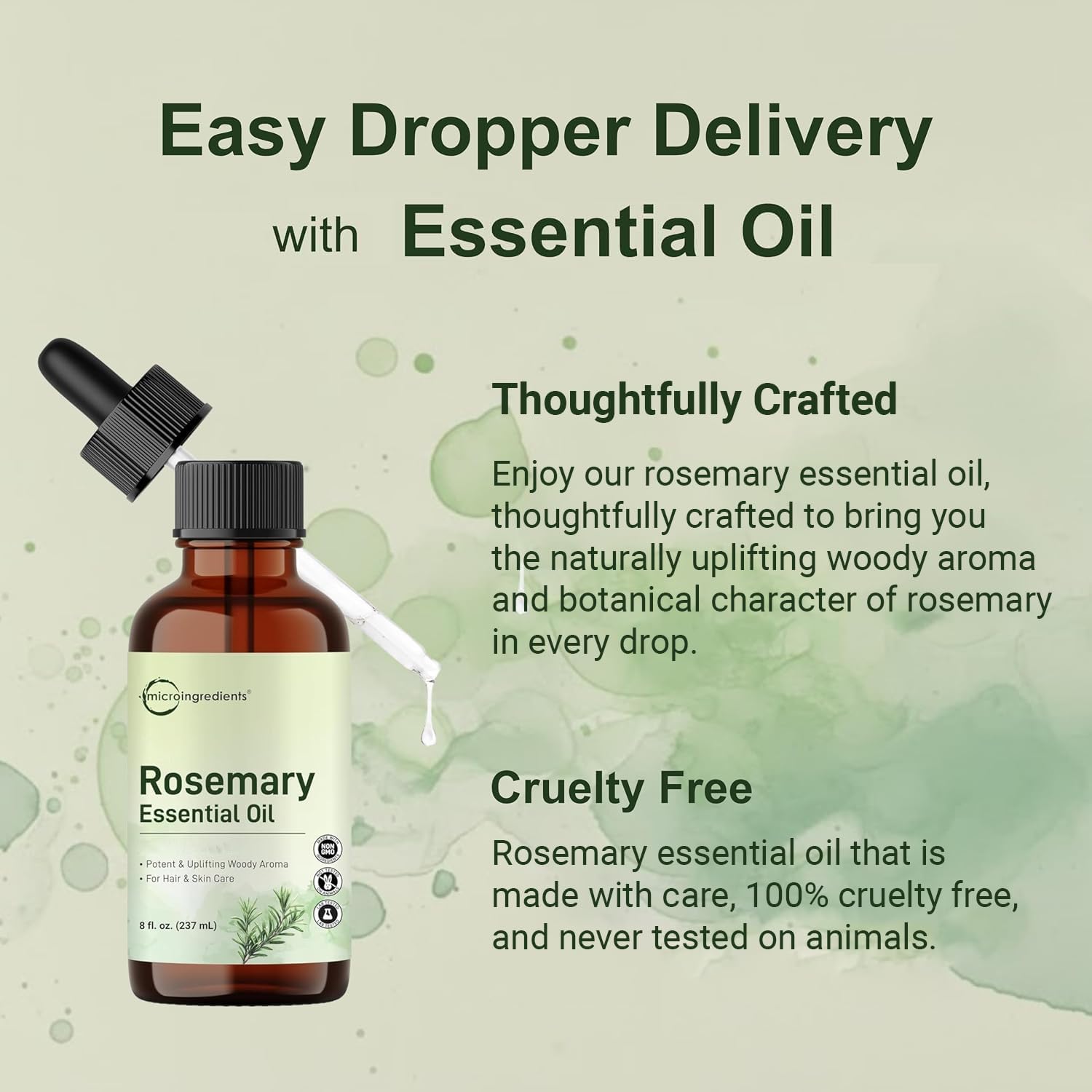 Detalle 2 de Micro Ingredients Rosemary Essential Oil 8 fl oz
