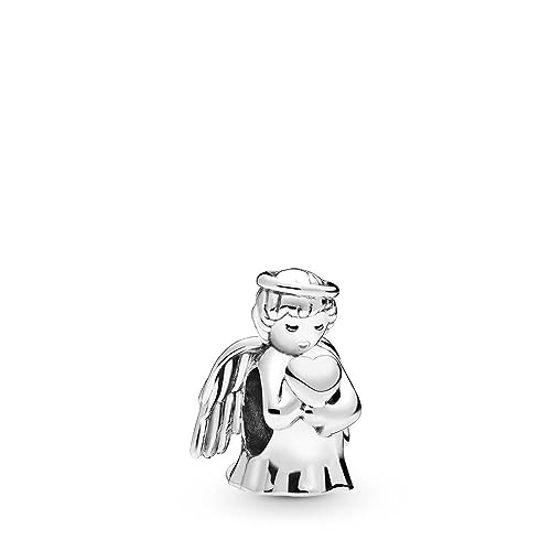 Detalle de PANDORA Charm „Engel der Liebe“ 798413C00 – Schutzengel aus Sterling-Silber