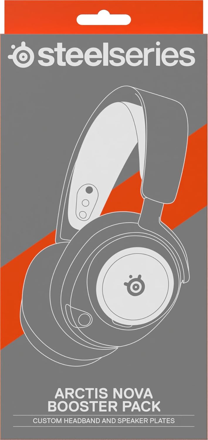 Thumbnail 6 de SteelSeries Arctis Nova Booster Pack Mint – Zweifarbige Nylon-Diadema & metallische Lautsprecherplatten als Zubehör