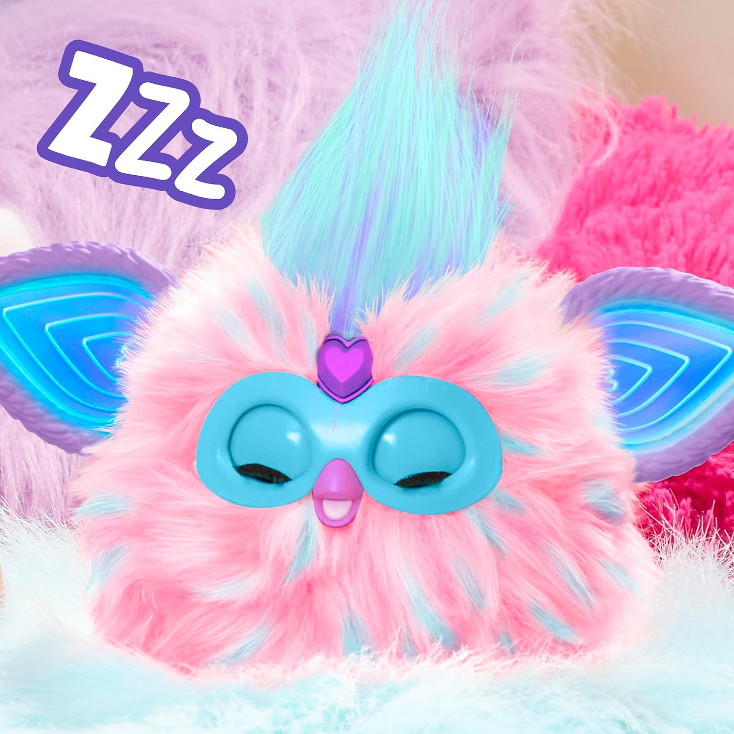 Thumbnail 5 de Furby Cotton Candy interactive plush 15 cm