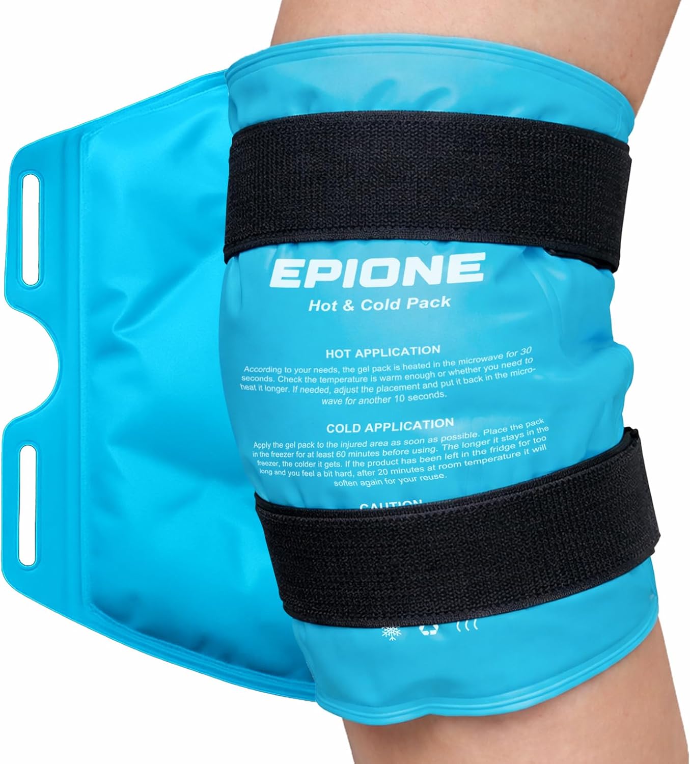 Detalle 2 de Poche de gel Remedy de Boston Tech — coussin thermique froid et chaud, 2 compresses + housse