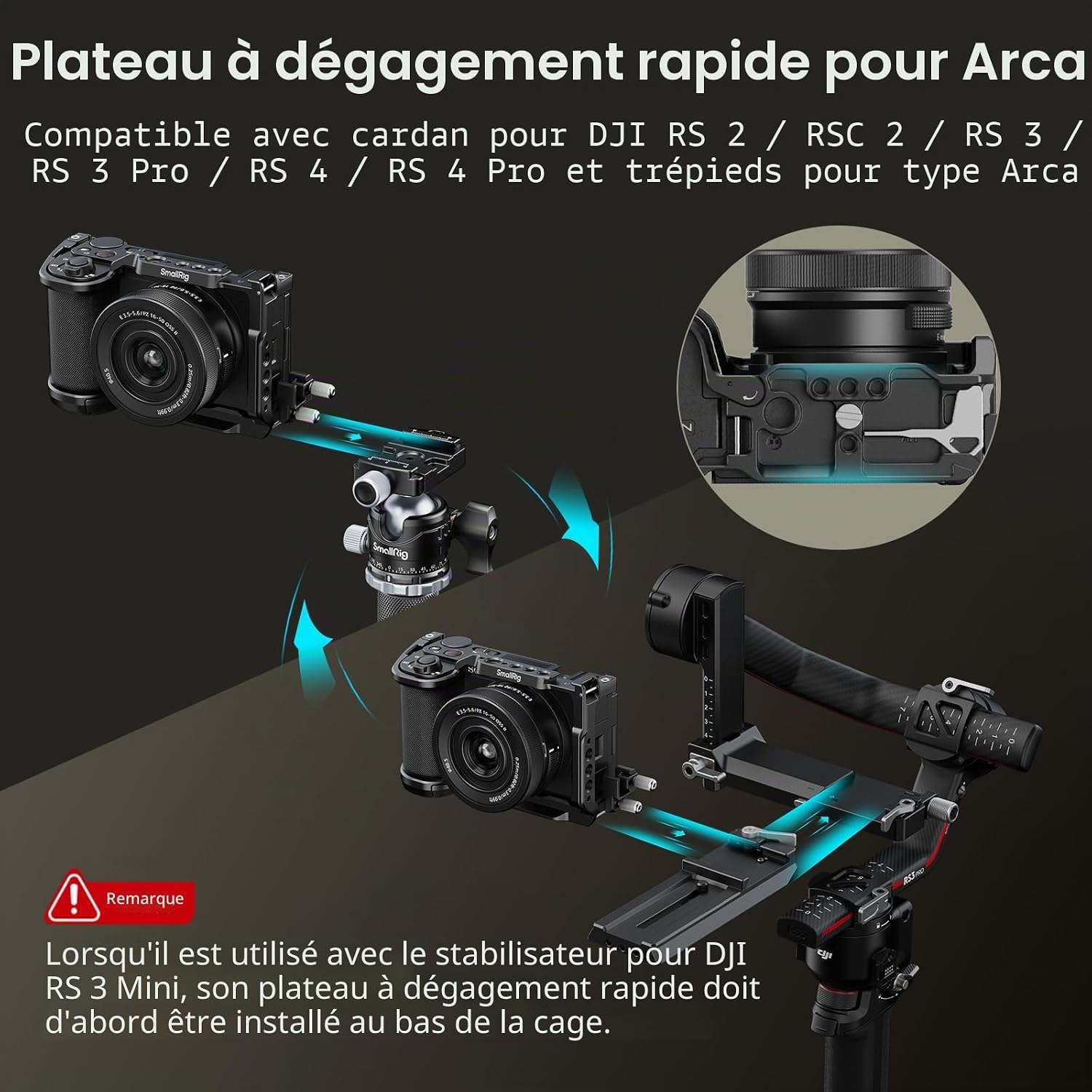 Thumbnail 6 de SMALLRIG ZV-E10 II Cage Kit pour Sony ZV-E10 II