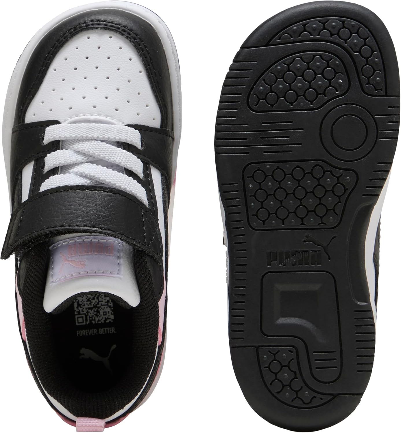 Thumbnail 2 de PUMA Unisex Baby Rebound V6 Lo Ac+ InfSneaker – Kleinkind-Schuhe mit Mittelhohem Kragen