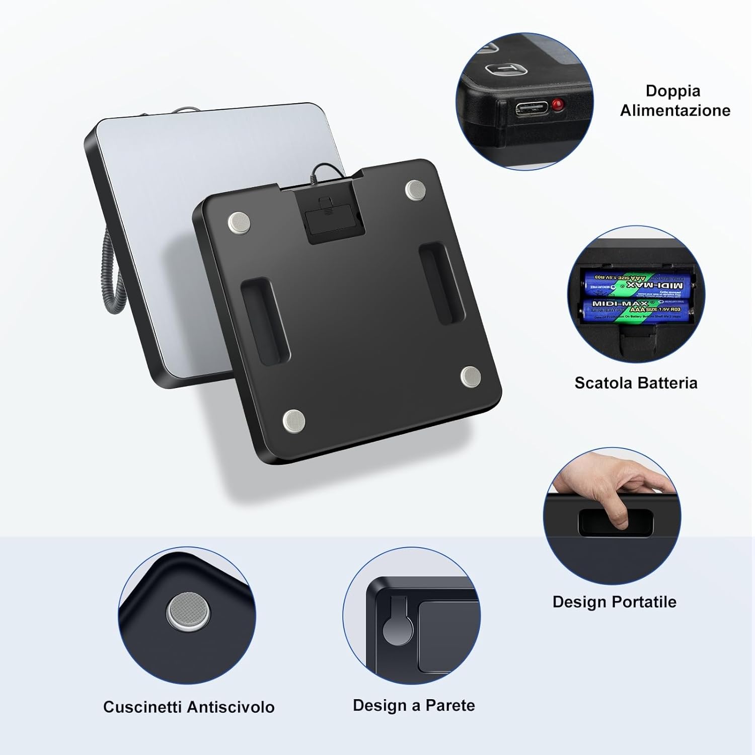 Thumbnail 5 de RAOYAN Bilancia pesa Pacchi 200 kg ⚖️