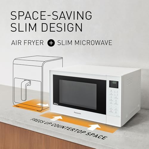 Detalle de Panasonic NN-CT54RWBPQ 27L 4-in-1 Combination Inverter Microwave with Air Fryer