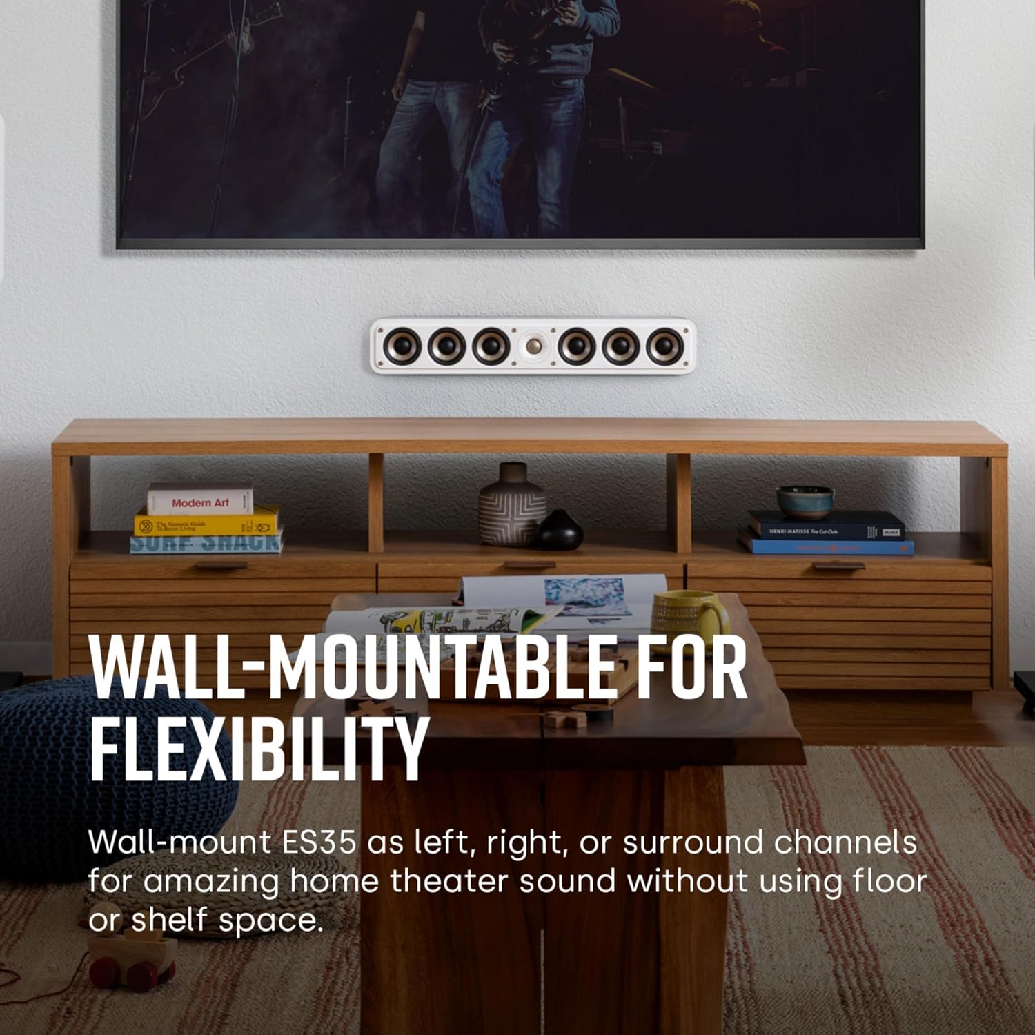 Thumbnail 5 de Polk Audio Center Channel Speaker ES35
