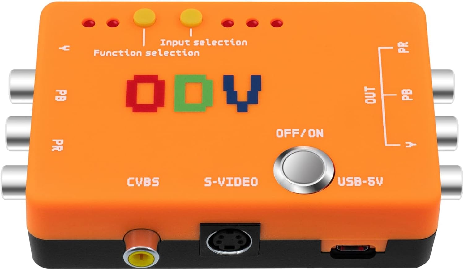 Detalle de Mcbazel ODV-II Convertisseur Component (CVBS/S-Video) vers YPbPr pour rétro gaming et OSSC