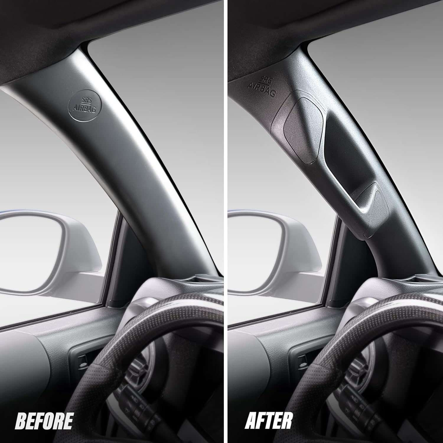 Thumbnail 4 de bgucar Driver Side A-Pillar Grab Handle for Toyota Tacoma 3rd Gen (2016-2023)