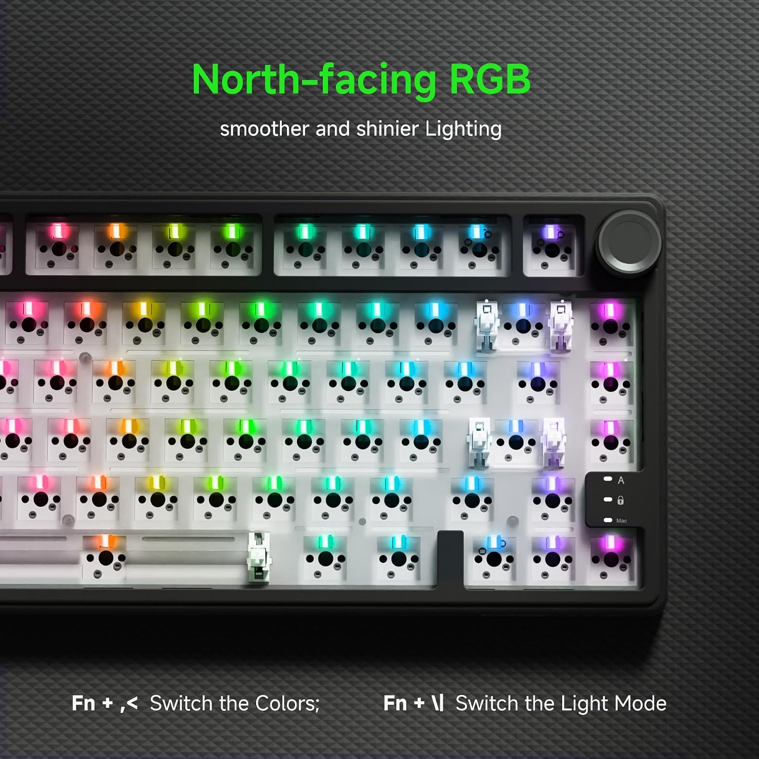 Thumbnail 4 de RK ROYAL KLUDGE R75 75% Wired Mechanical Keyboard with Volume Roller