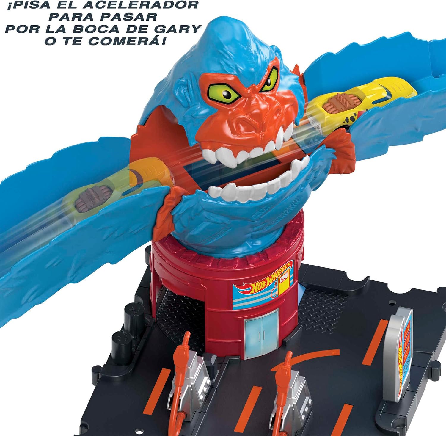 Thumbnail 4 de Hot Wheels City: Pista Gorila en la Gasolinera 🦍